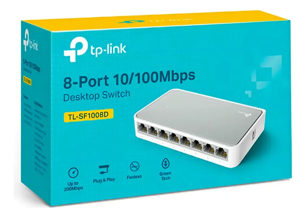 Switch 8P TP LINK minidescktop TL-SF1008D 10/100