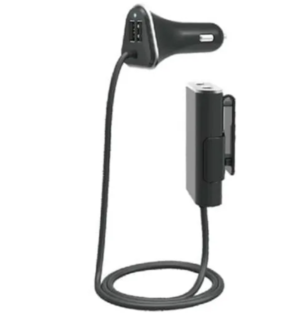 Cargador USB Uadruple Para Auto 12/24V A 5V 9.6A