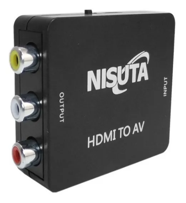 Conversor NISUTA De Dispositivo HDMI a Monitor RCA 