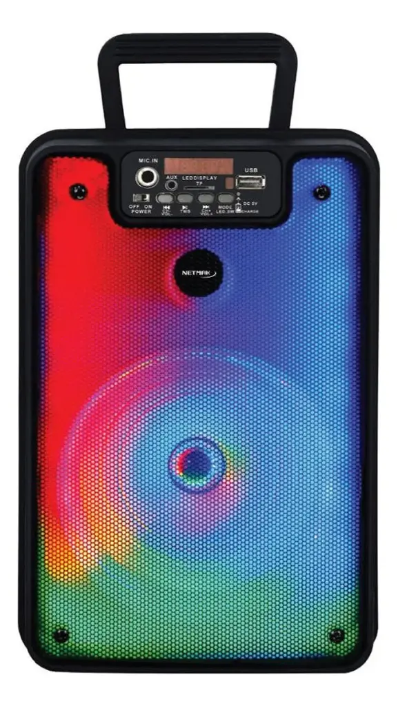 Parlante NETMAK NM-FRESH Bluetooth Karaoke C/Panel