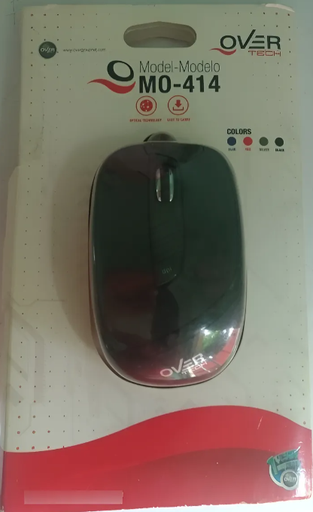 [MS0412] Mouse USB OVERTECH MO-412 NEGRO 