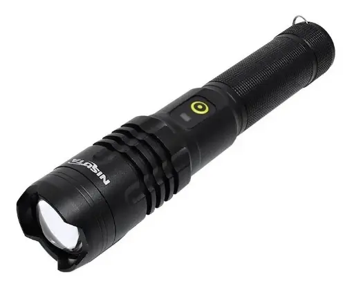 [NSLI80] Linterna NISUTA Tactica NSLI80 Con Led 20W Con Bateria Recargable 