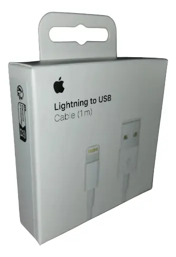 [AMS1346] Cable Carga IPHONE Original USB A Lighting 1MT 