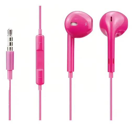 [NM-UR70P] Auricular NETMAK NM-UR70P Urban Style Manos Libres In Ear Rosa