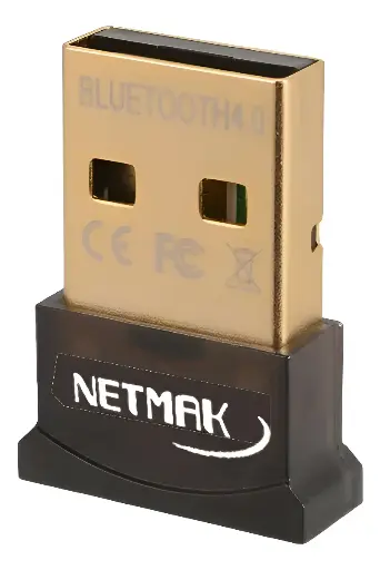 [NMBT4] Adaptador USB A Bluetooth 4.0 Para PC NETMAK NMBT4